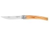 Nóż Opinel Slim Olive Mirror Blade No 10 - 002562